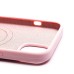 Чехол-накладка для Apple iPhone 14 Plus (светло-розовый) - SM003 SafeMag Soft Touch с анимацией