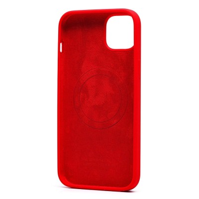 Чехол-накладка для Apple iPhone 14 Plus (красный) - SM003 SafeMag Soft Touch с анимацией Чехол-накладка для Apple iPhone 14 Plus (красный) - SM003 SafeMag Soft Touch с анимацией