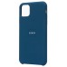 Чехол-накладка для Apple iPhone 11 Pro Max (аляскинский синий) [ORG] Soft Touch