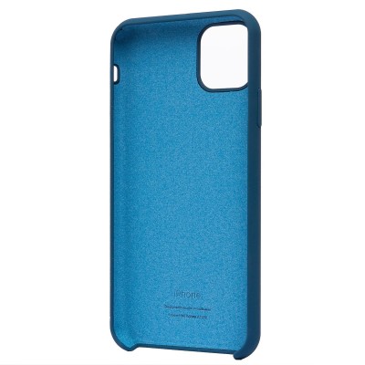 Чехол-накладка для Apple iPhone 11 Pro Max (аляскинский синий) [ORG] Soft Touch