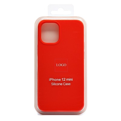 Чехол-накладка для Apple iPhone 12 mini (оранжевый) [ORG] Soft Touch