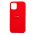 Чехол-накладка для Apple iPhone 12 mini (красный) [ORG] Soft Touch