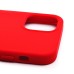 Чехол-накладка для Apple iPhone 12 mini (красный) [ORG] Soft Touch