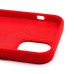 Чехол-накладка для Apple iPhone 12 mini (красный) [ORG] Soft Touch