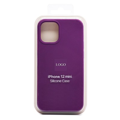 Чехол-накладка для Apple iPhone 12 mini (фиолетовый) [ORG] Soft Touch