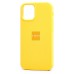 Чехол-накладка для Apple iPhone 12 mini (желтый) [ORG] Soft Touch