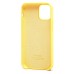 Чехол-накладка для Apple iPhone 12 mini (желтый) [ORG] Soft Touch