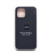 Чехол-накладка для Apple iPhone 12 Pro Max (темно-серый) [ORG] Soft Touch