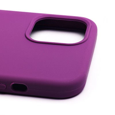 Чехол-накладка для Apple iPhone 12 Pro Max (фиолетовый) [ORG] Soft Touch