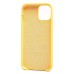Чехол-накладка для Apple iPhone 12 Pro Max (желтый) [ORG] Soft Touch