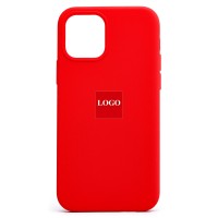 Чехол-накладка для Apple iPhone 12 (красный) [ORG] Soft Touch