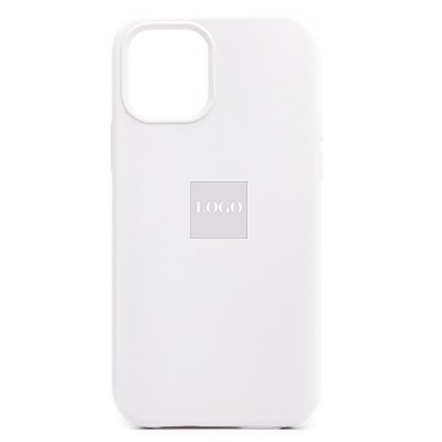 Чехол-накладка для Apple iPhone 12 (белый) [ORG] Soft Touch