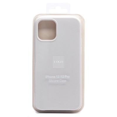 Чехол-накладка для Apple iPhone 12 (белый) [ORG] Soft Touch