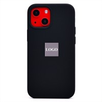 Чехол-накладка для Apple iPhone 13 mini (черный) [ORG] Soft Touch