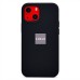 Чехол-накладка для Apple iPhone 13 mini (черный) [ORG] Soft Touch