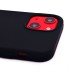 Чехол-накладка для Apple iPhone 13 mini (черный) [ORG] Soft Touch