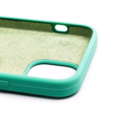 Чехол-накладка для Apple iPhone 13 mini (мятный) [ORG] Soft Touch