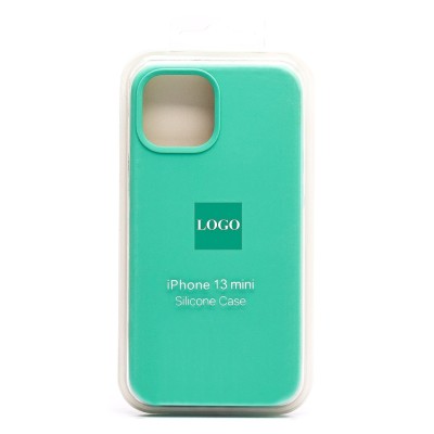 Чехол-накладка для Apple iPhone 13 mini (мятный) [ORG] Soft Touch