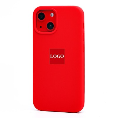 Чехол-накладка для Apple iPhone 13 mini (красный) [ORG] Soft Touch