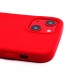 Чехол-накладка для Apple iPhone 13 mini (красный) [ORG] Soft Touch