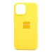 Чехол-накладка для Apple iPhone 13 mini (желтый) [ORG] Soft Touch