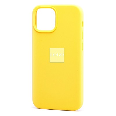 Чехол-накладка для Apple iPhone 13 mini (желтый) [ORG] Soft Touch