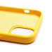 Чехол-накладка для Apple iPhone 13 mini (желтый) [ORG] Soft Touch