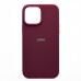 Чехол-накладка для Apple iPhone 13 Pro Max (бордовый) [ORG] Soft Touch