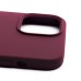 Чехол-накладка для Apple iPhone 13 Pro Max (бордовый) [ORG] Soft Touch