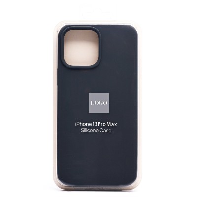 Чехол-накладка для Apple iPhone 13 Pro Max (темно-серый) [ORG] Soft Touch