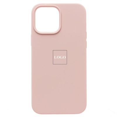 Чехол-накладка для Apple iPhone 13 Pro Max (песочный розовый) [ORG] Soft Touch