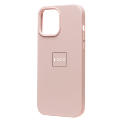 Чехол-накладка для Apple iPhone 13 Pro Max (песочный розовый) [ORG] Soft Touch