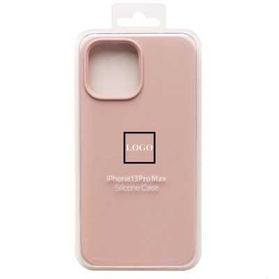 Чехол-накладка для Apple iPhone 13 Pro Max (песочный розовый) [ORG] Soft Touch