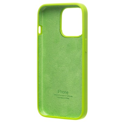 Чехол-накладка для Apple iPhone 13 Pro (зеленый) [ORG] Soft Touch