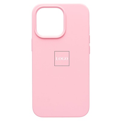 Чехол-накладка для Apple iPhone 13 Pro (светло-розовый) [ORG] Soft Touch