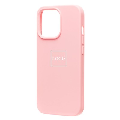 Чехол-накладка для Apple iPhone 13 Pro (светло-розовый) [ORG] Soft Touch
