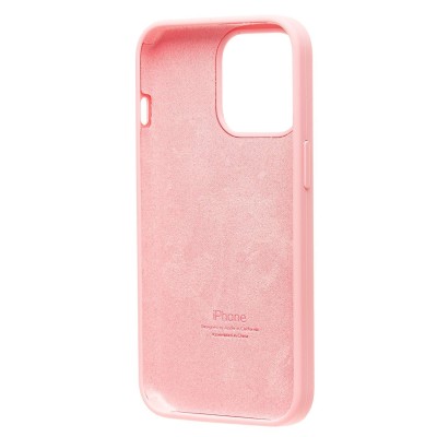 Чехол-накладка для Apple iPhone 13 Pro (светло-розовый) [ORG] Soft Touch