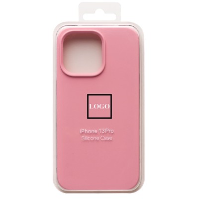 Чехол-накладка для Apple iPhone 13 Pro (светло-розовый) [ORG] Soft Touch