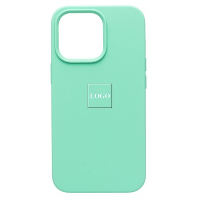 Чехол-накладка для Apple iPhone 13 Pro (мятный) [ORG] Soft Touch