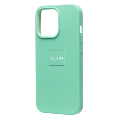 Чехол-накладка для Apple iPhone 13 Pro (мятный) [ORG] Soft Touch