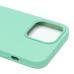 Чехол-накладка для Apple iPhone 13 Pro (мятный) [ORG] Soft Touch