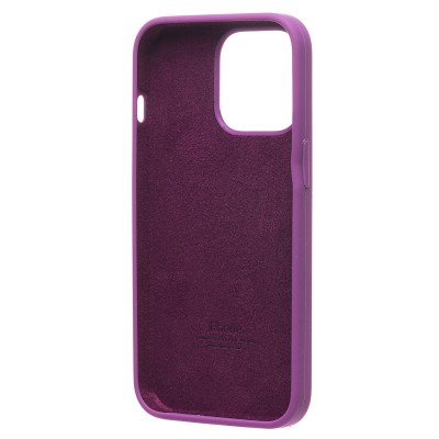 Чехол-накладка для Apple iPhone 13 Pro (фиолетовый) [ORG] Soft Touch