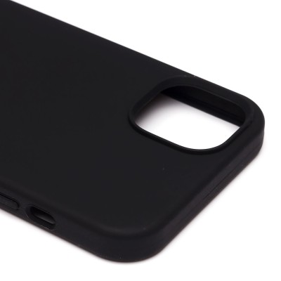 Чехол-накладка для Apple iPhone 14 Plus (черный) [ORG] Soft Touch
