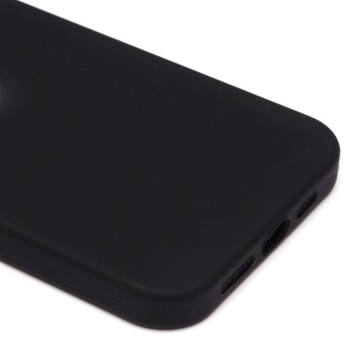 Чехол-накладка для Apple iPhone 14 Plus (черный) [ORG] Soft Touch