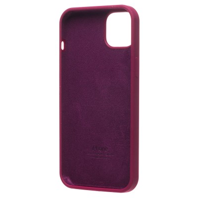 Чехол-накладка для Apple iPhone 14 Plus (бордовый) [ORG] Soft Touch