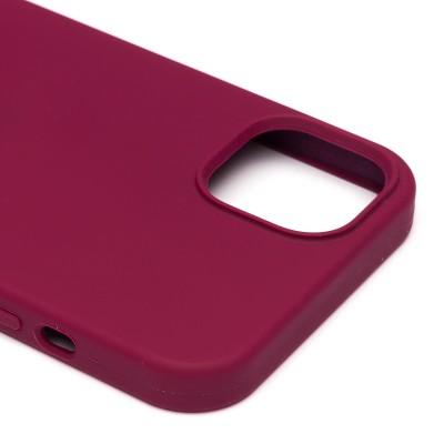Чехол-накладка для Apple iPhone 14 Plus (бордовый) [ORG] Soft Touch