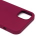 Чехол-накладка для Apple iPhone 14 Plus (бордовый) [ORG] Soft Touch