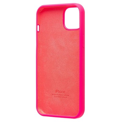 Чехол-накладка для Apple iPhone 14 Plus (темно-розовый) [ORG] Soft Touch