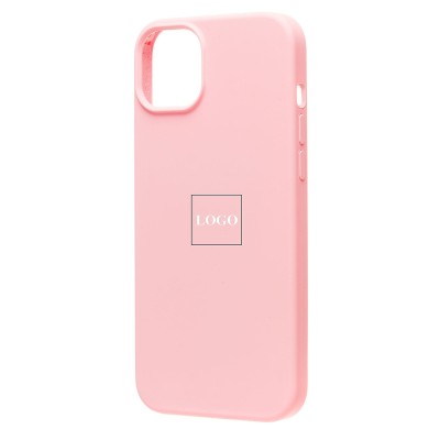Чехол-накладка для Apple iPhone 14 Plus (светло-розовый) [ORG] Soft Touch