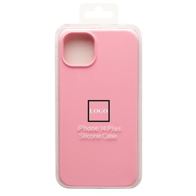 Чехол-накладка для Apple iPhone 14 Plus (светло-розовый) [ORG] Soft Touch